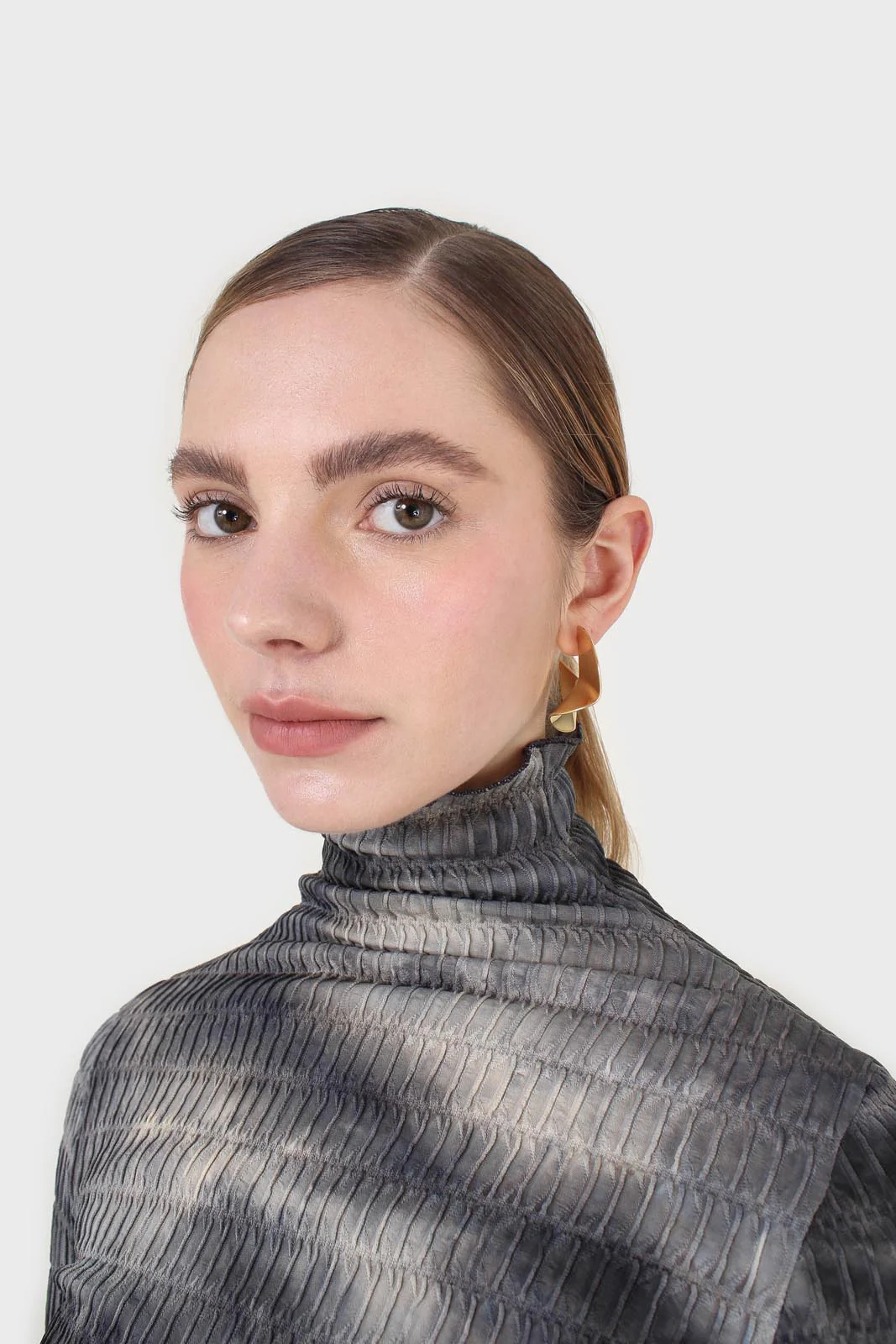 Black and ivory tie dye top - Image 10