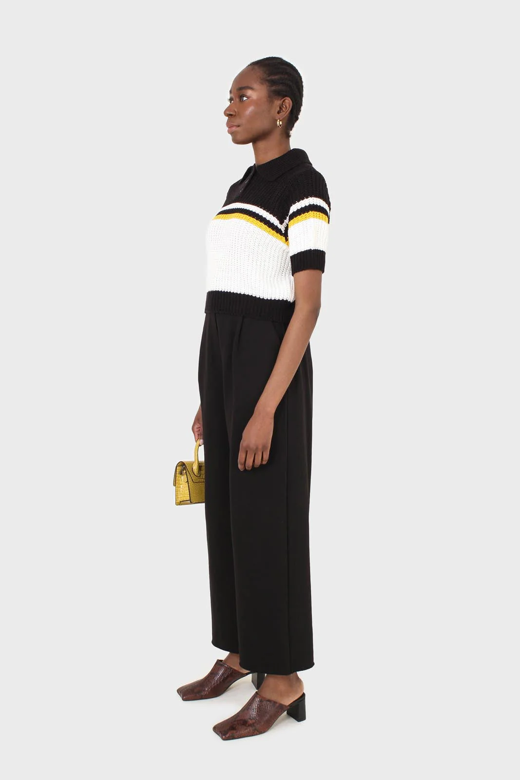 Black smart sweatpant trousers - Image 7