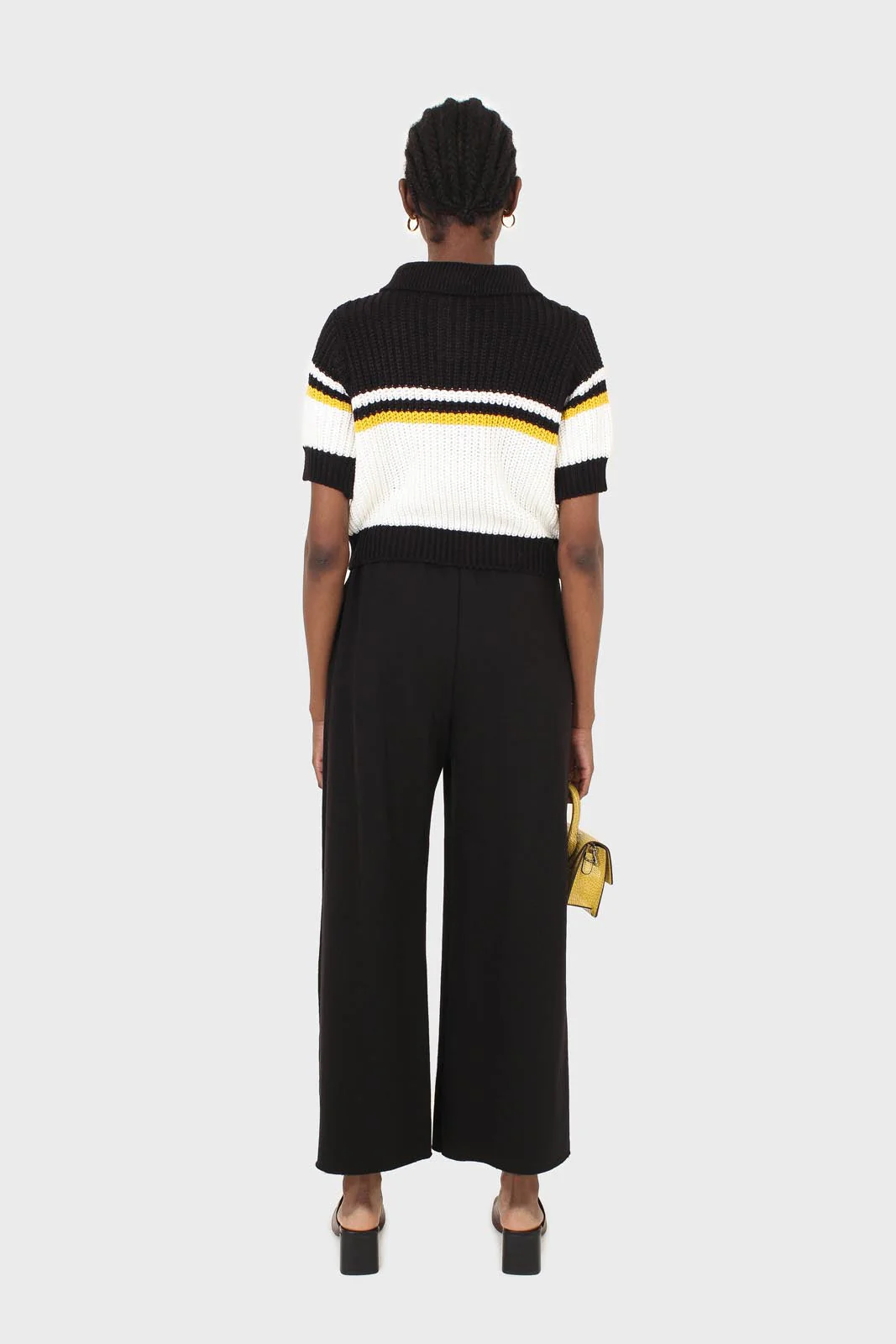 Black smart sweatpant trousers - Image 8