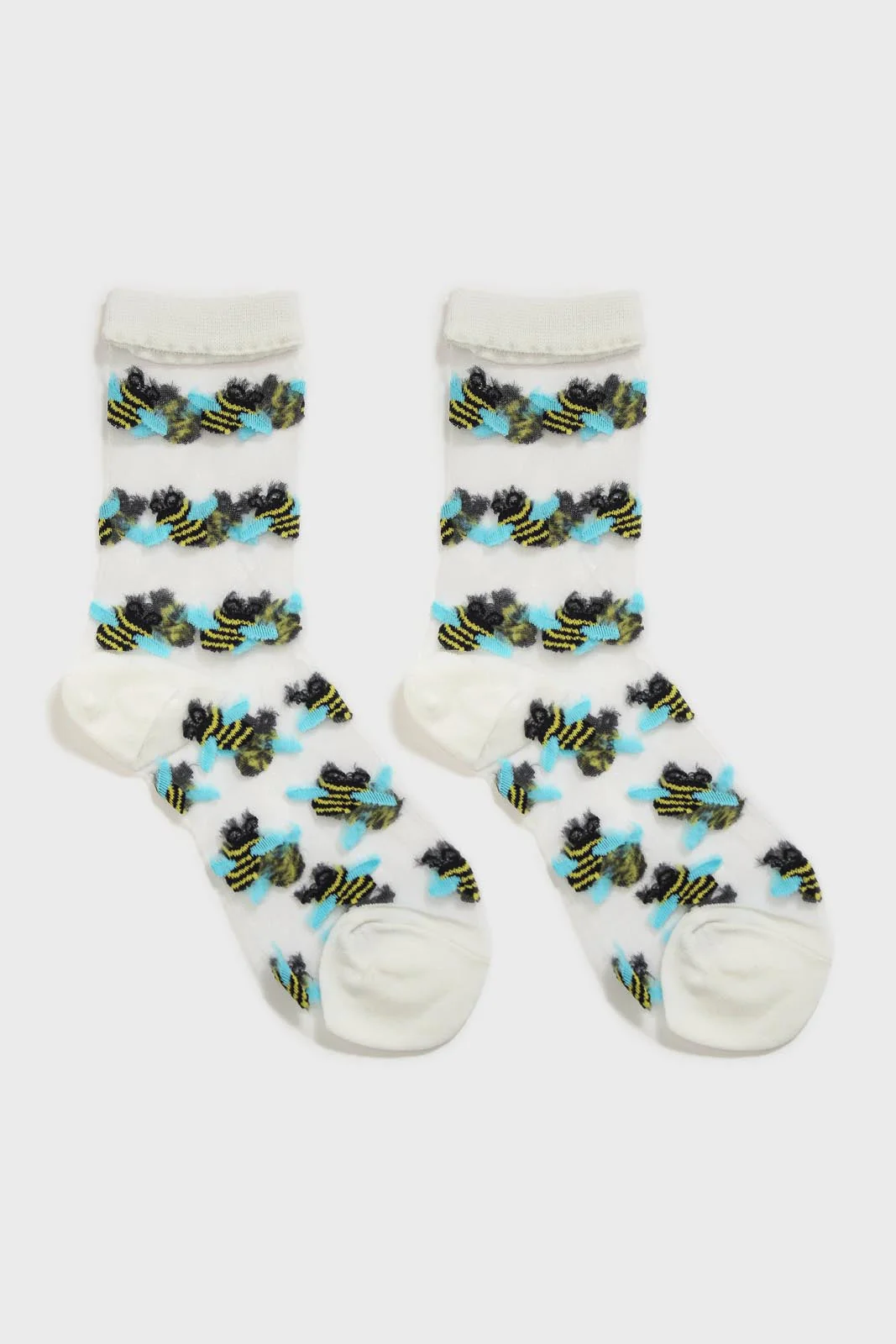 Bumble bee sheer socks - Image 3