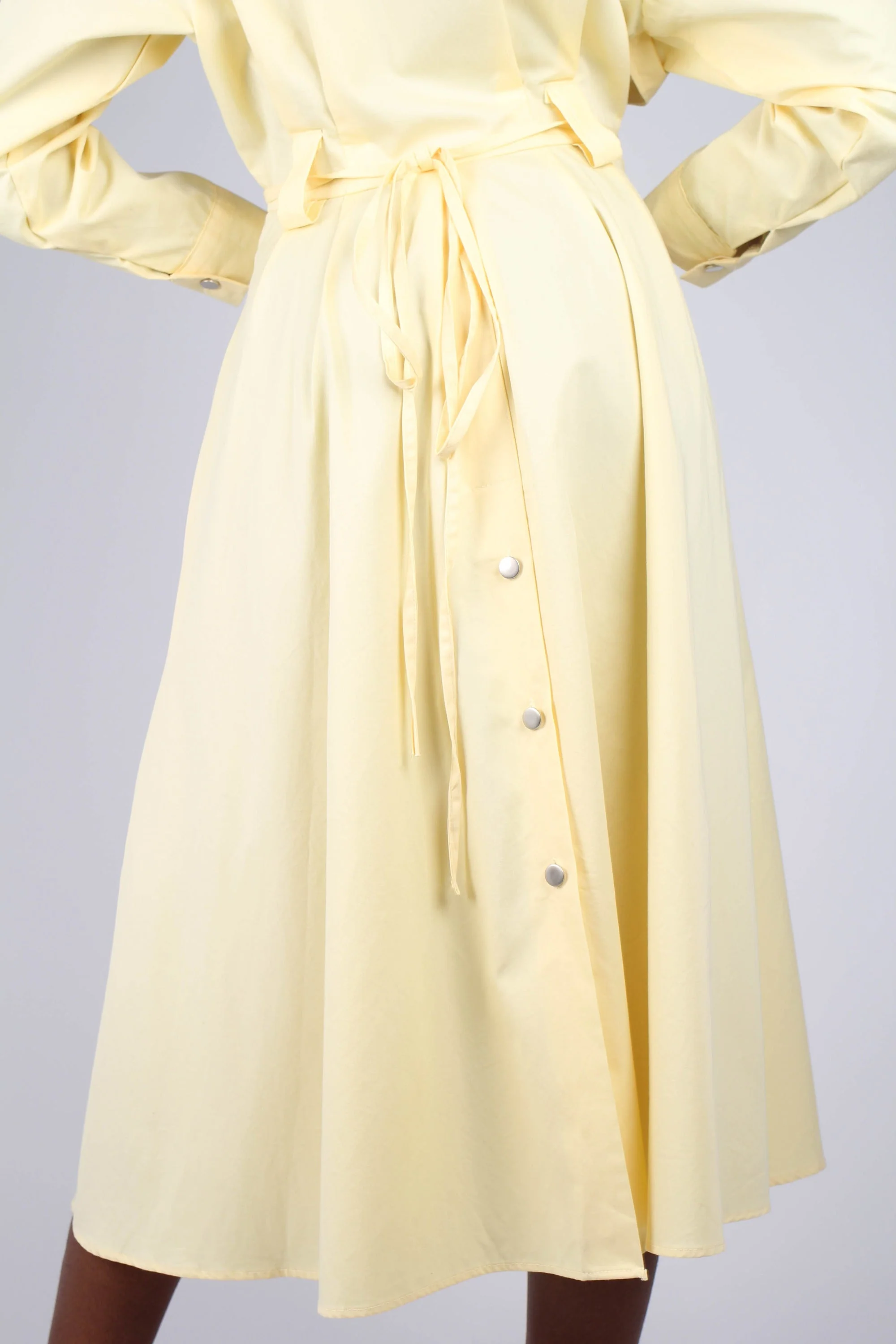 Lemon button front utility maxi dress - Image 16