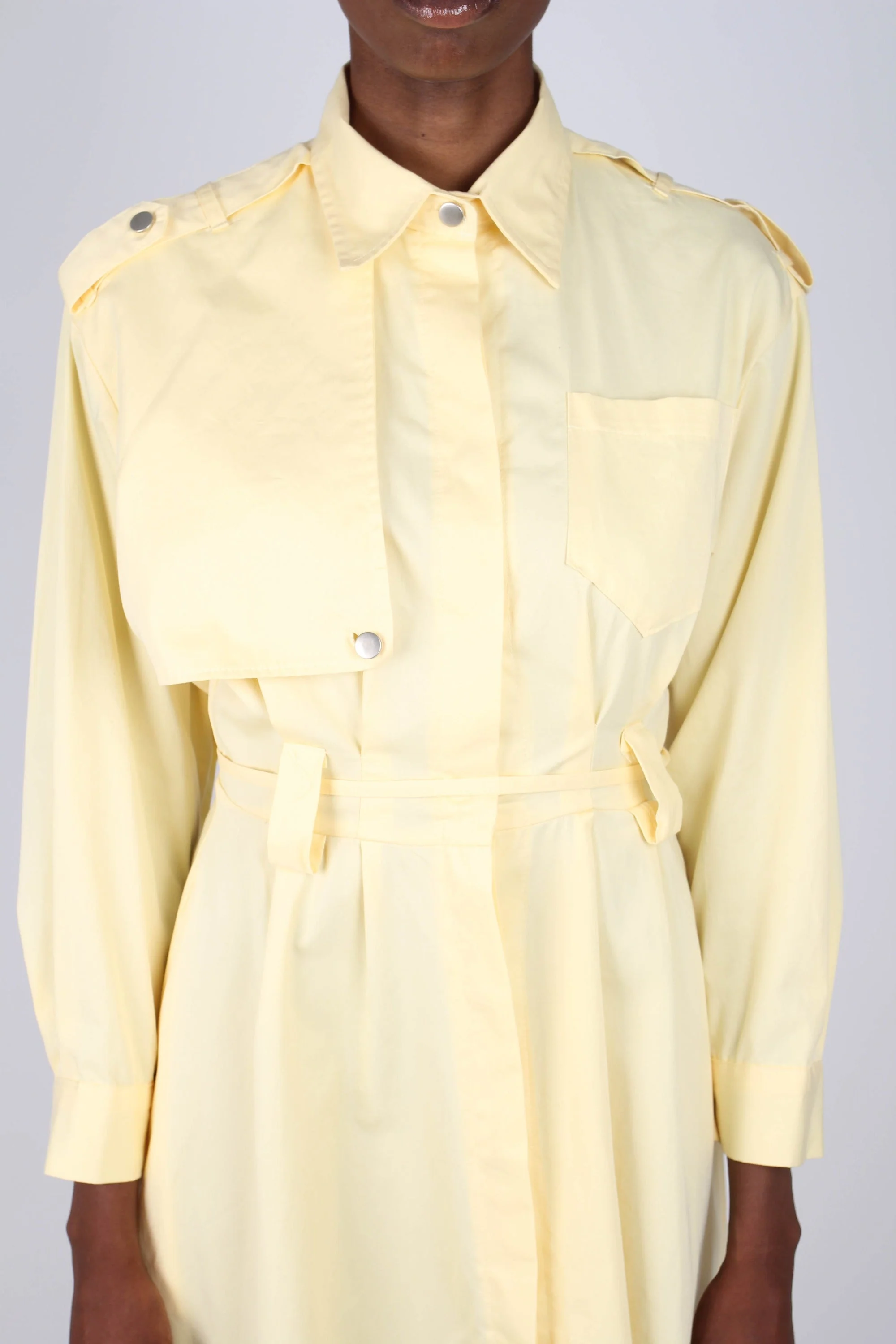 Lemon button front utility maxi dress - Image 17
