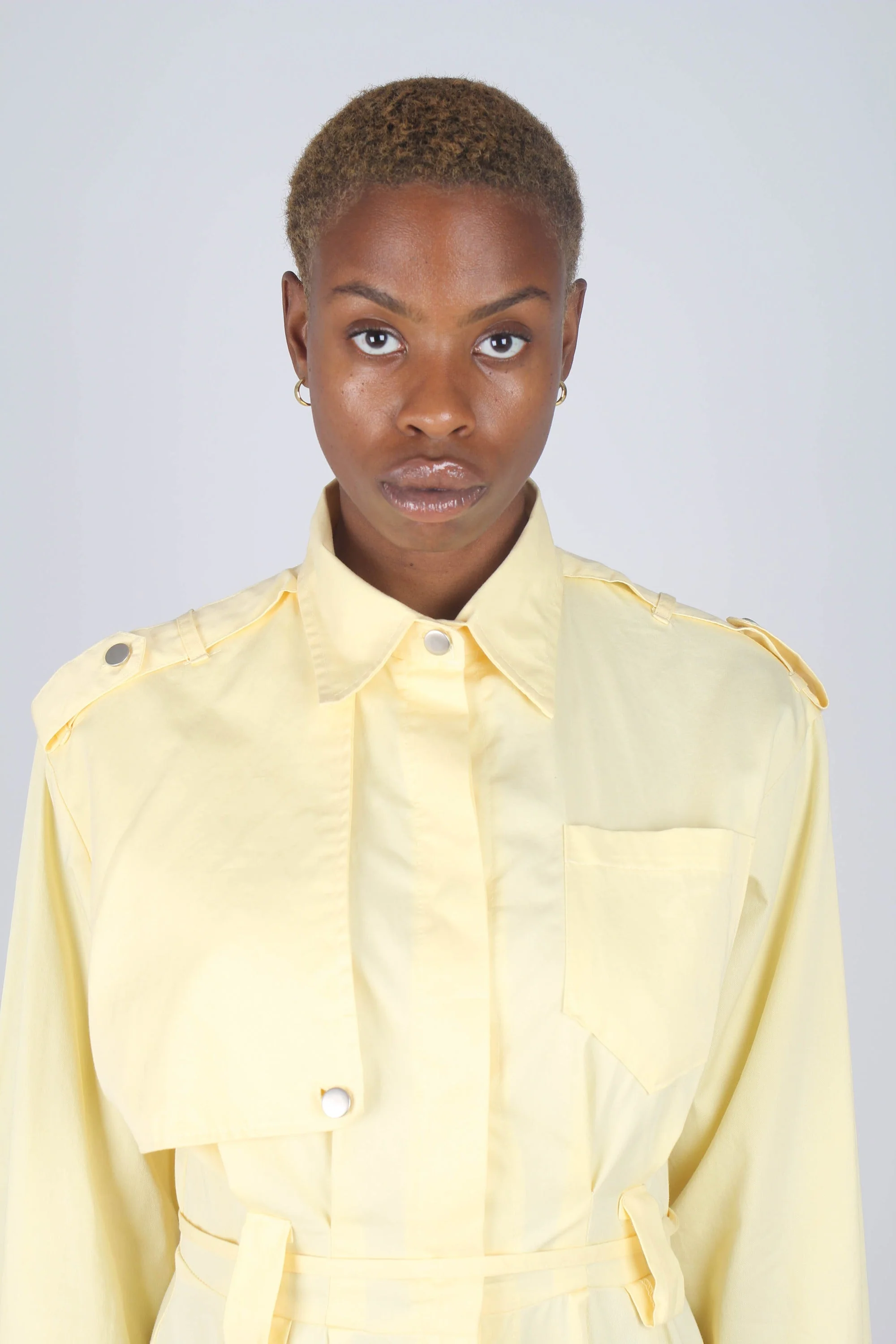 Lemon button front utility maxi dress - Image 18