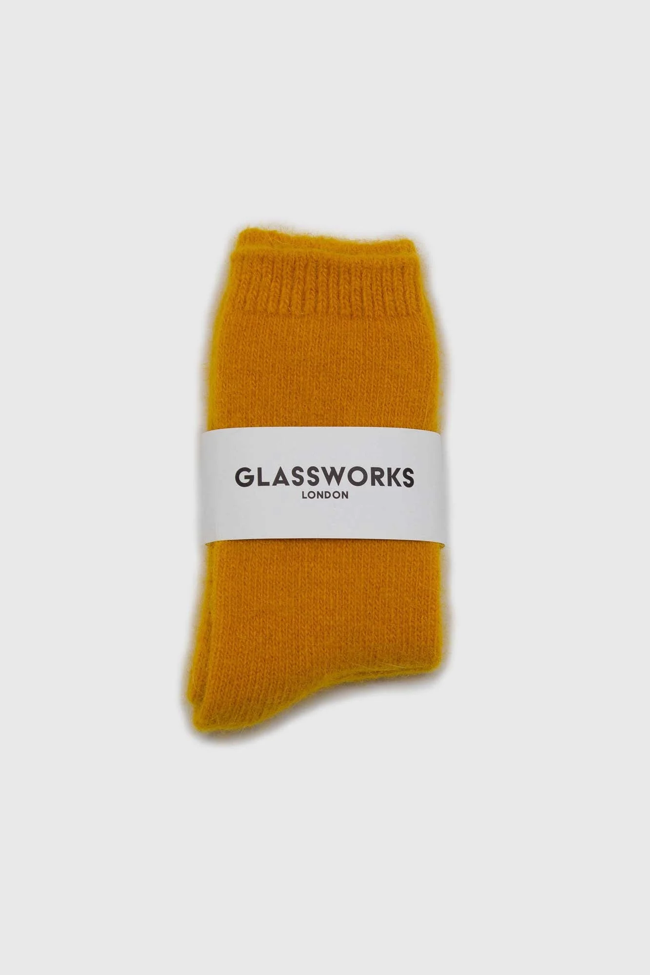 Mustard angora smooth socks - Image 3
